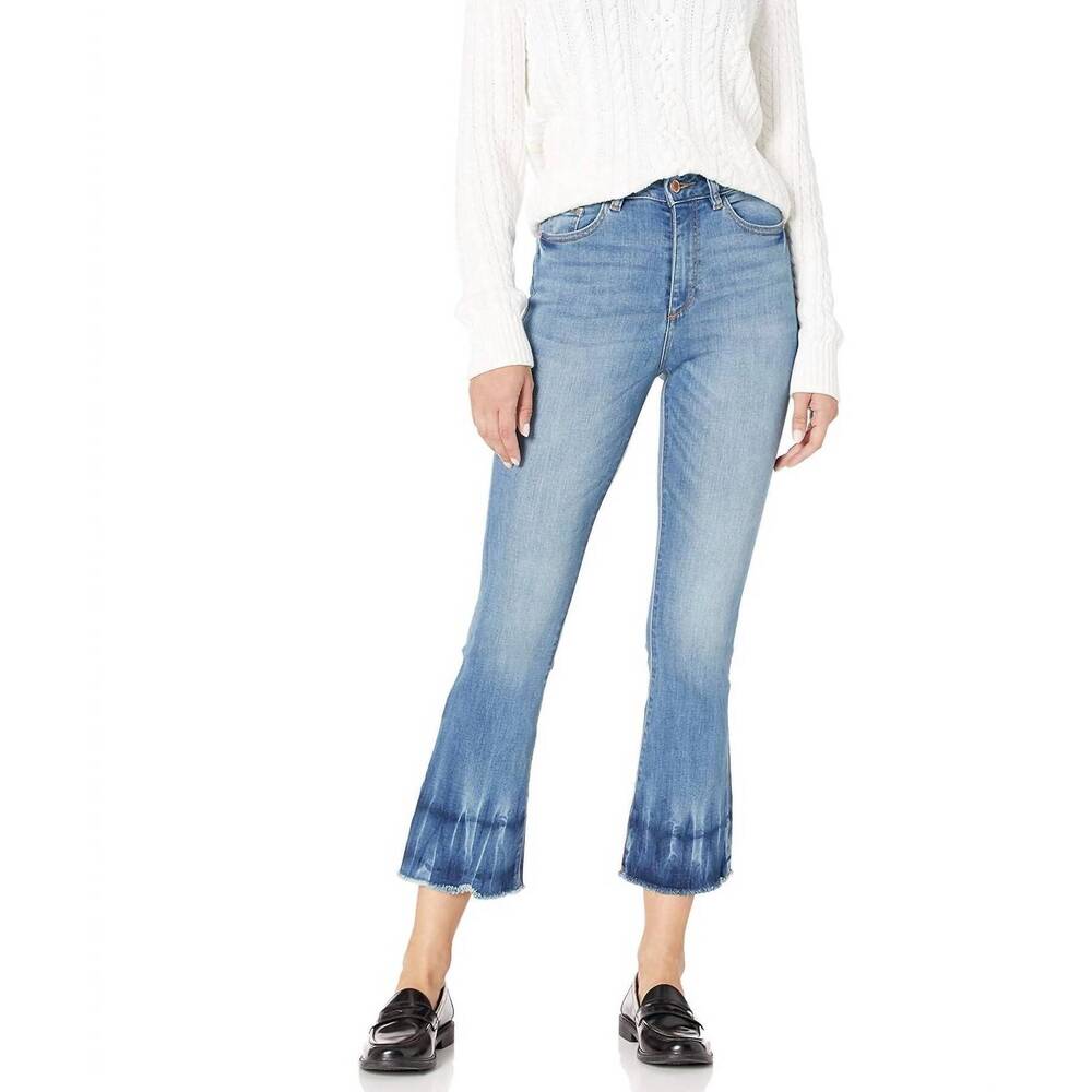 NEW DL1961 - WOMEN'S bridget cropped high rise boot jeans in zuma